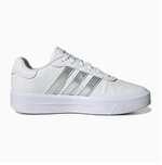 Новые Adidas Neo Court Platform Shoes 'White Silver Metallic'