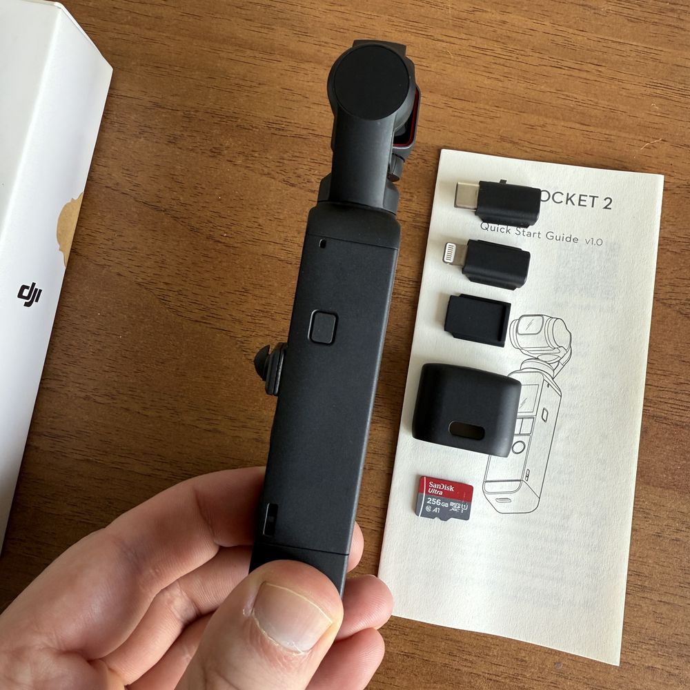 DJI Pocket 2 в идеале + карта 256Гб