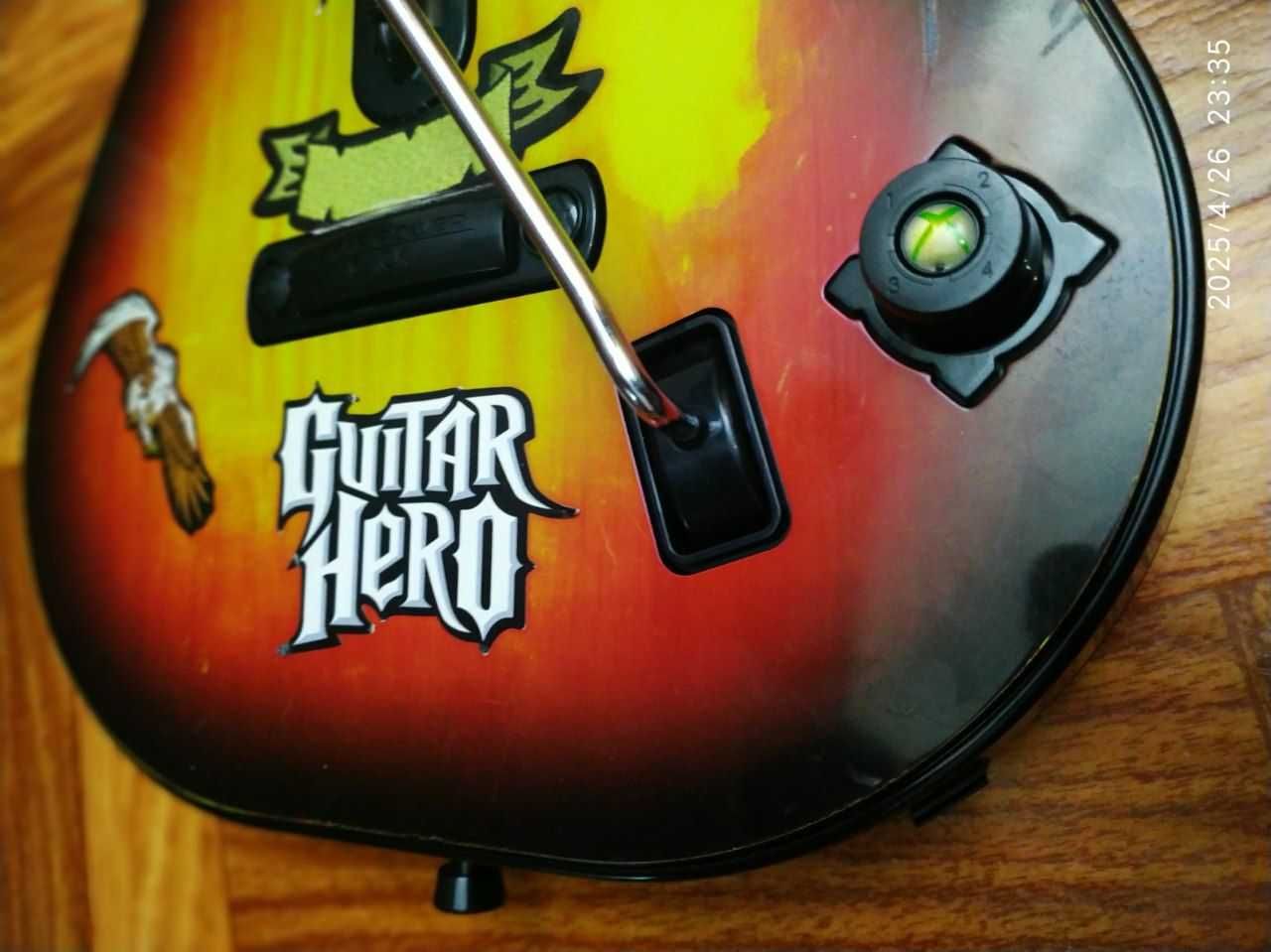 Xbox 360 Guitar Hero беспроводная гитара