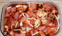 Вкусный маринованный шашлык баранина