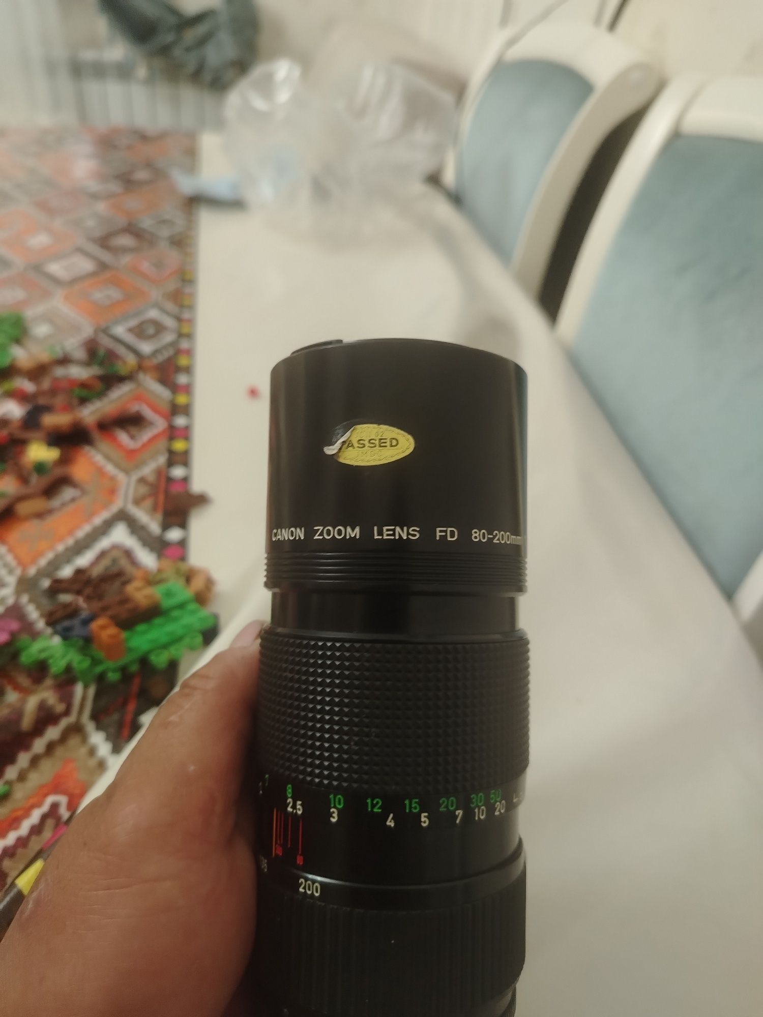 Обьектив Canon zoom lens fd 80-200 mm 1:4.