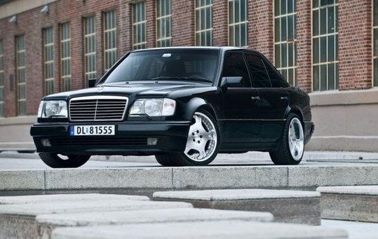 Бампер, фара, поворотник на Мерседес W124 / Mercedes W124