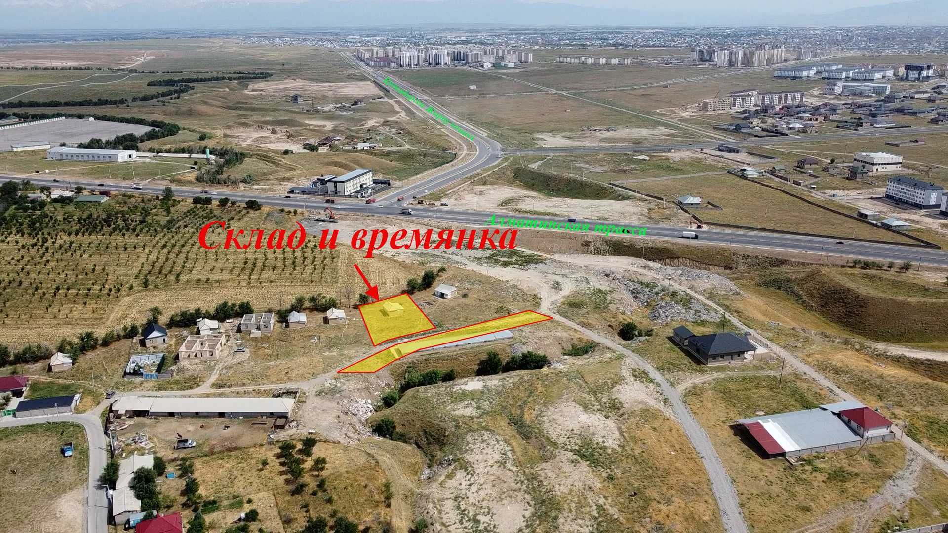 мкр Бозарык, Склад и времянка, уч №1106/1101 - 20 соток