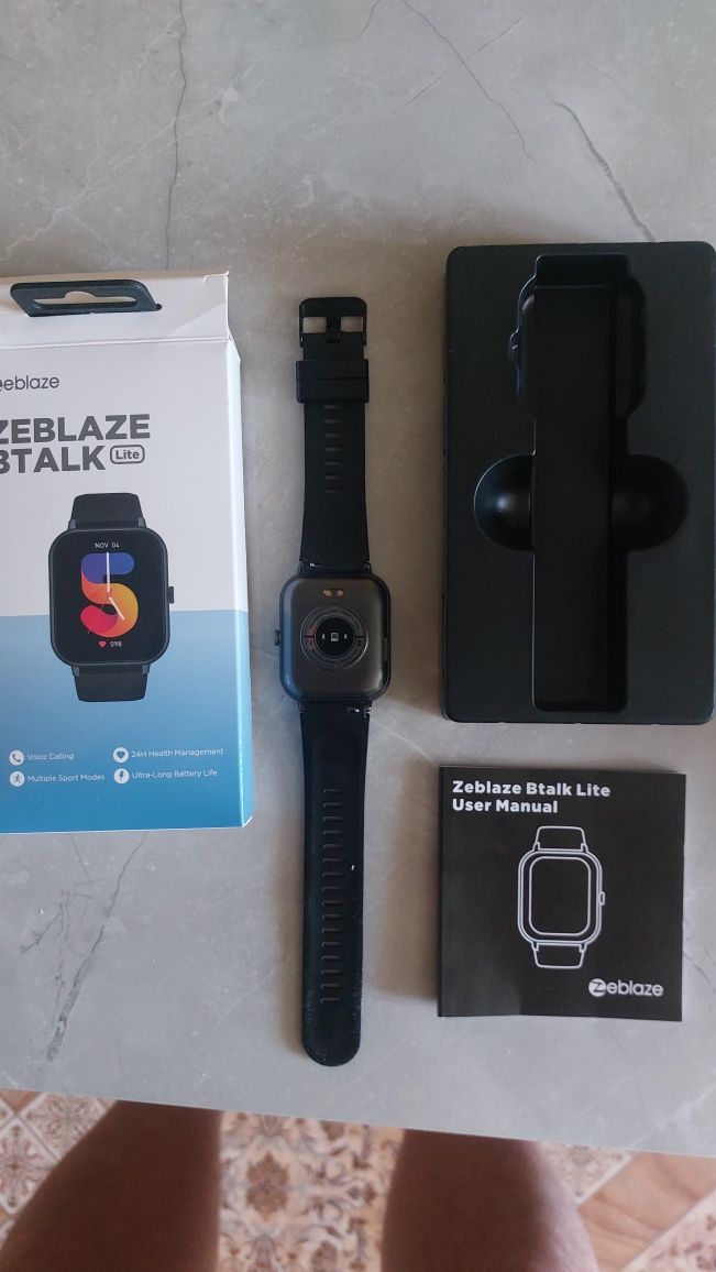 Смарт-часы Zeblaze Btalk Lite черный