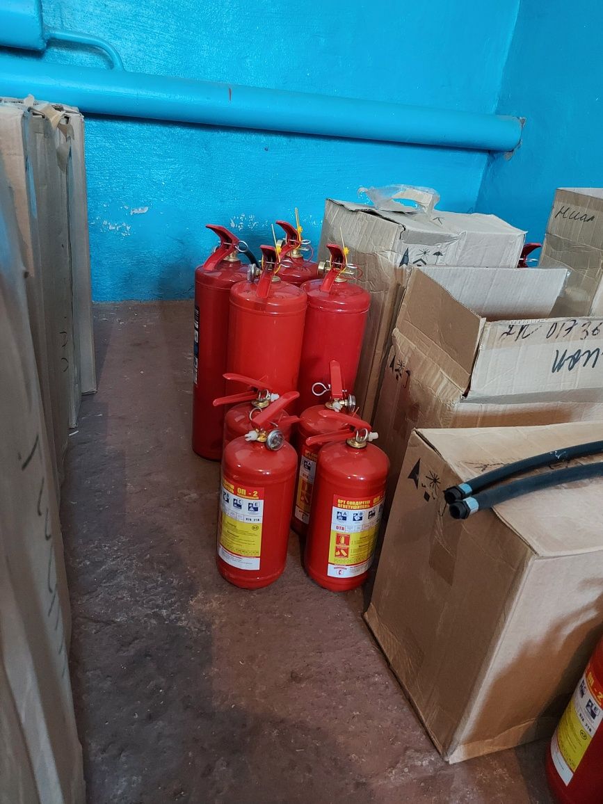 Зарядка огнетушителей