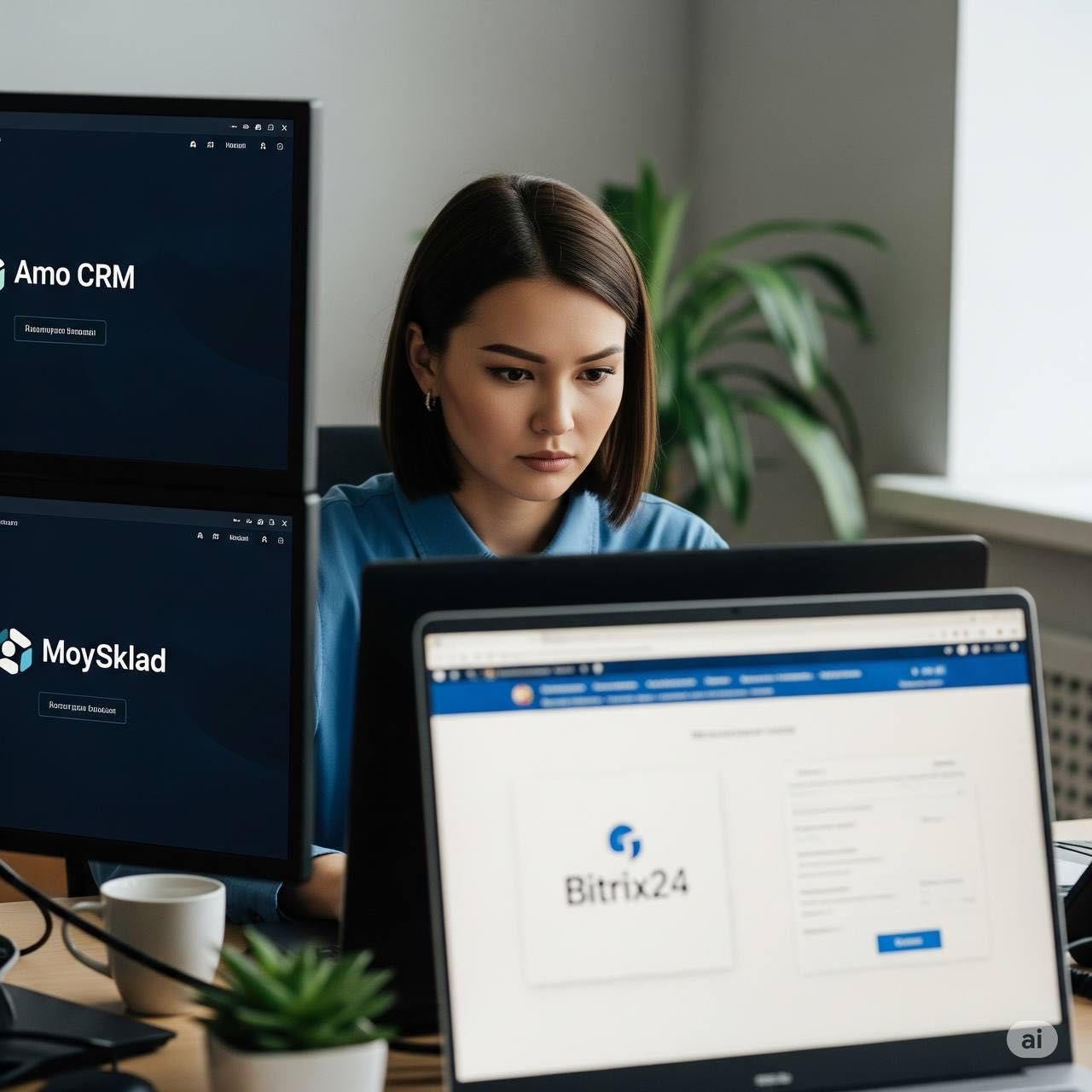Автоматизация отдела продаж | Bitrix24 и AmoCRM внедрение срм