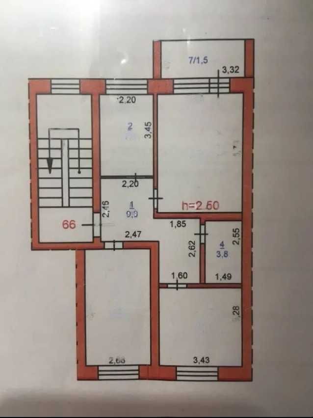 Продам 3-х комнатную квартиру в Павлодаре. ул. Павлова - ул. Геринга.