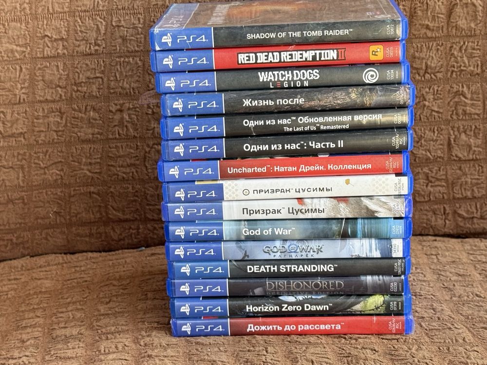Игры на дисках для PlayStation 4 ps 4 пс 4 состояние игр идеальное