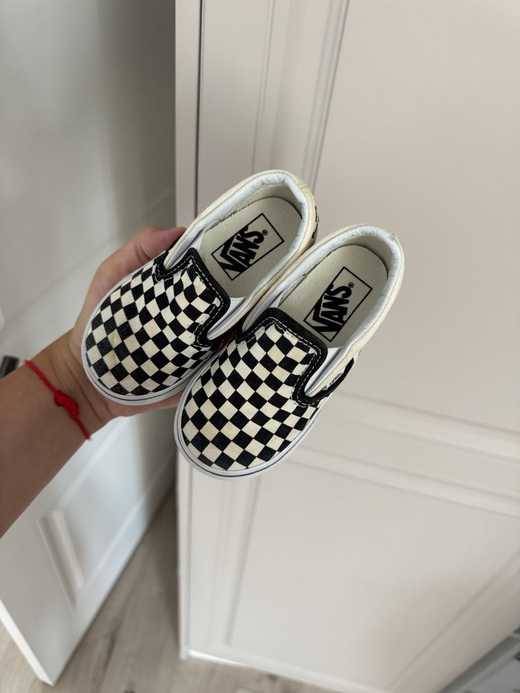 Кеды слипоны vans детские