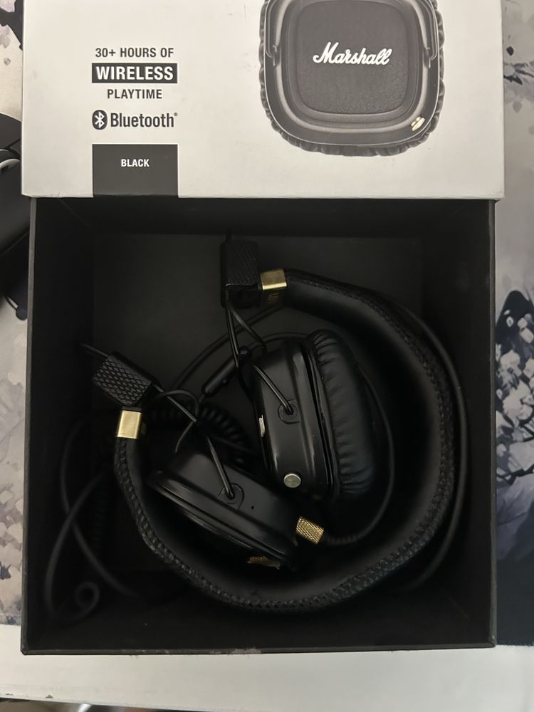 наушники marshall major 2 без амбюшур