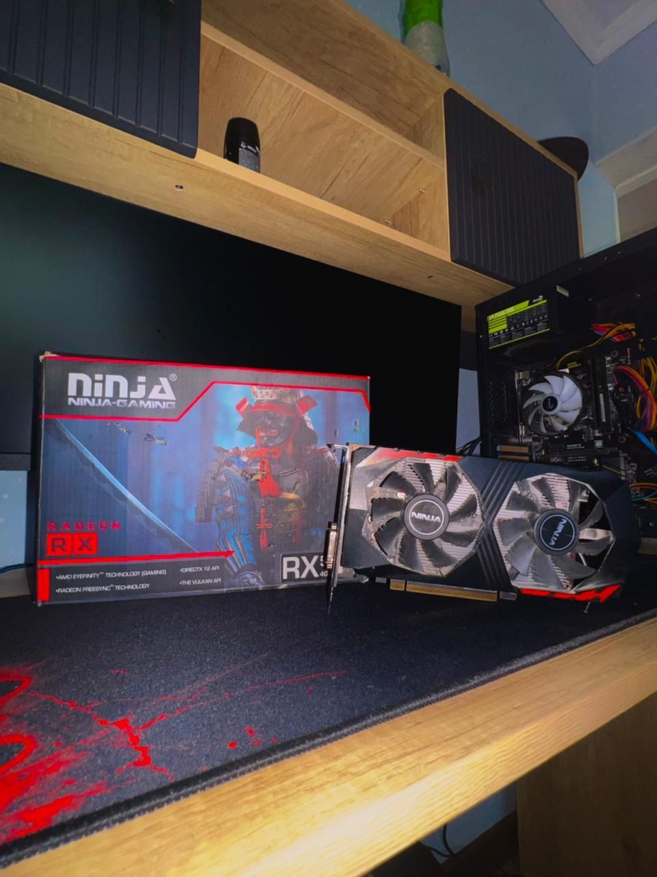 Продам видеокарту rx 560 4g ddr5