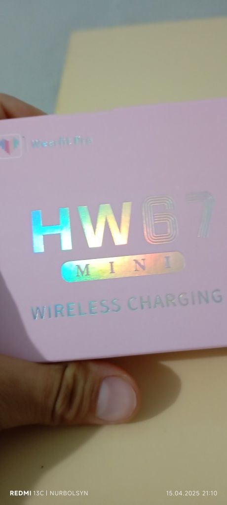 Смарт сағат сатылады . HW67 Mini срочна