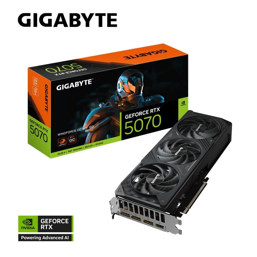 Gigabyte WINDFORCE RTX 5070 OC
