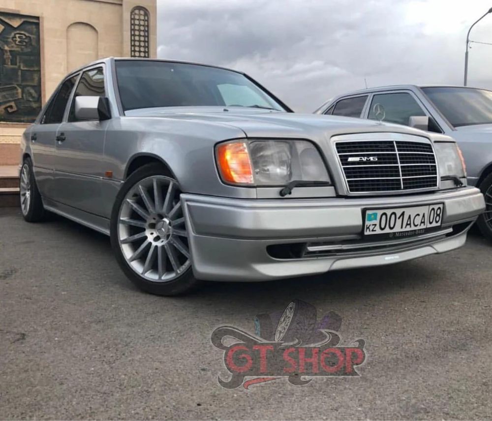 Передний,задний бампер мерседес 124 ешка,mercedes w124 amg тюнинг па