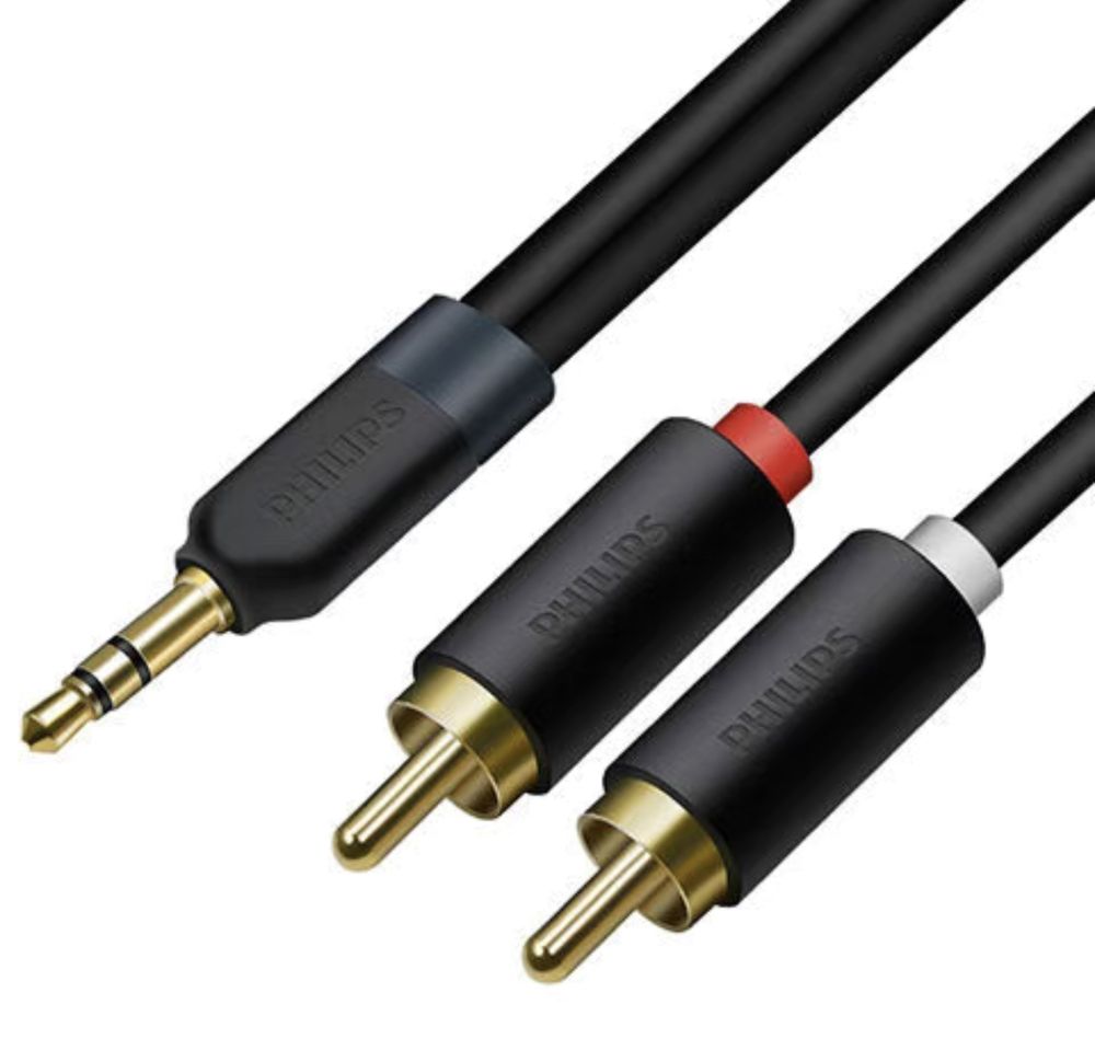 Шнуры HDMI 1,5метра Philips VGA RCA кабели Aux mini jack 3,5mm на 2RCA