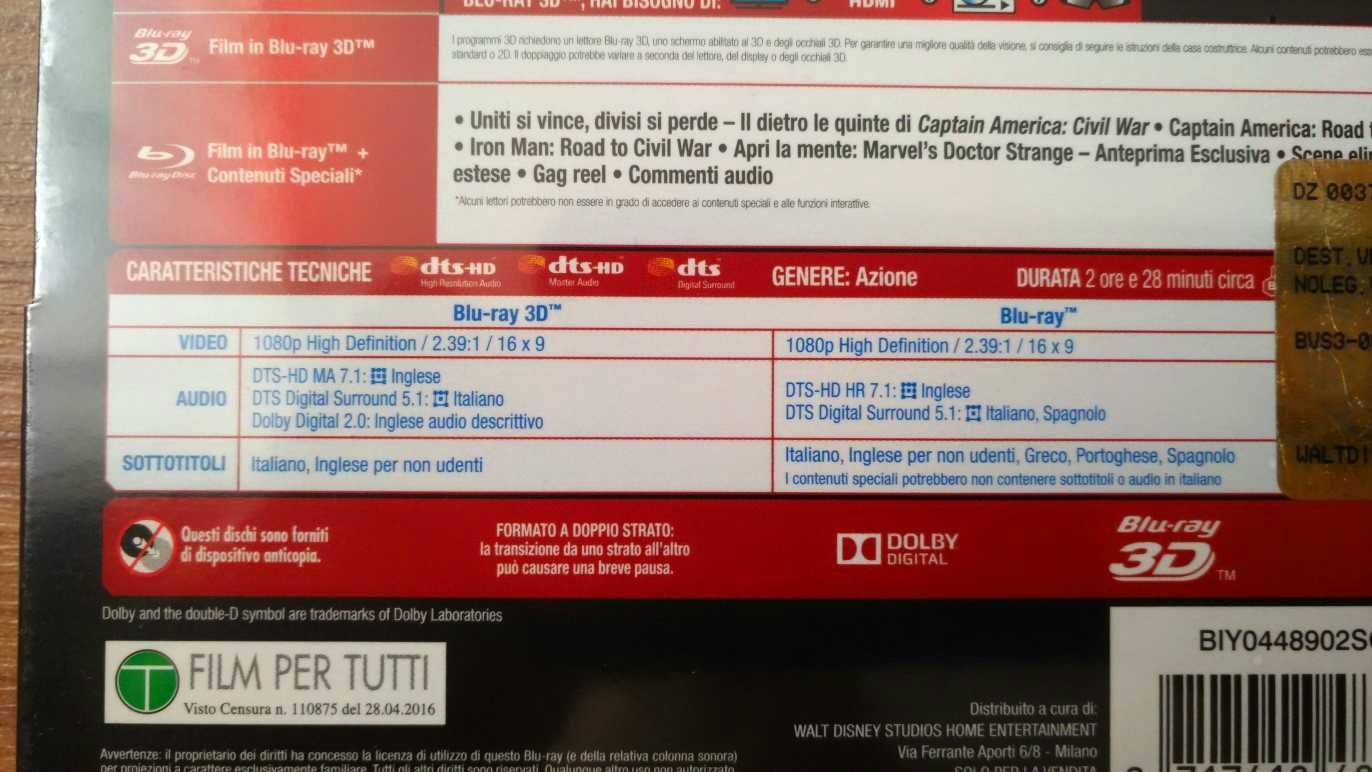 Captain America Civil War / Капитан Америка Противостояние Steelbook