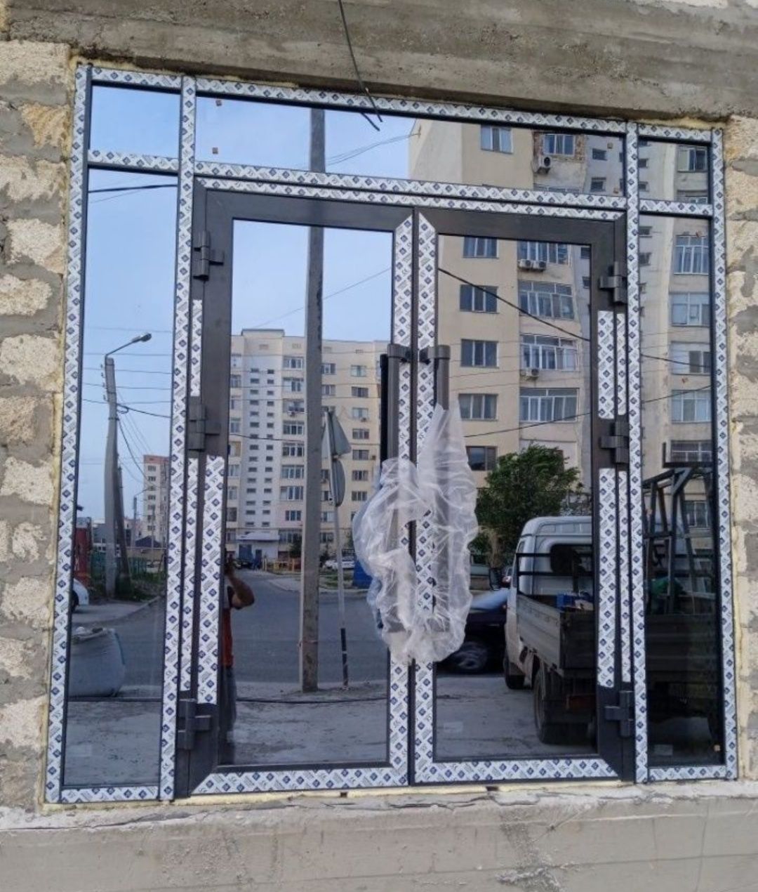 Пластик терезе витраждар жасаймыз