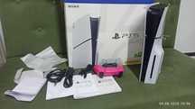 Sony playstation 5 слим ps5 отлично работает.1tb."1 джойстик
