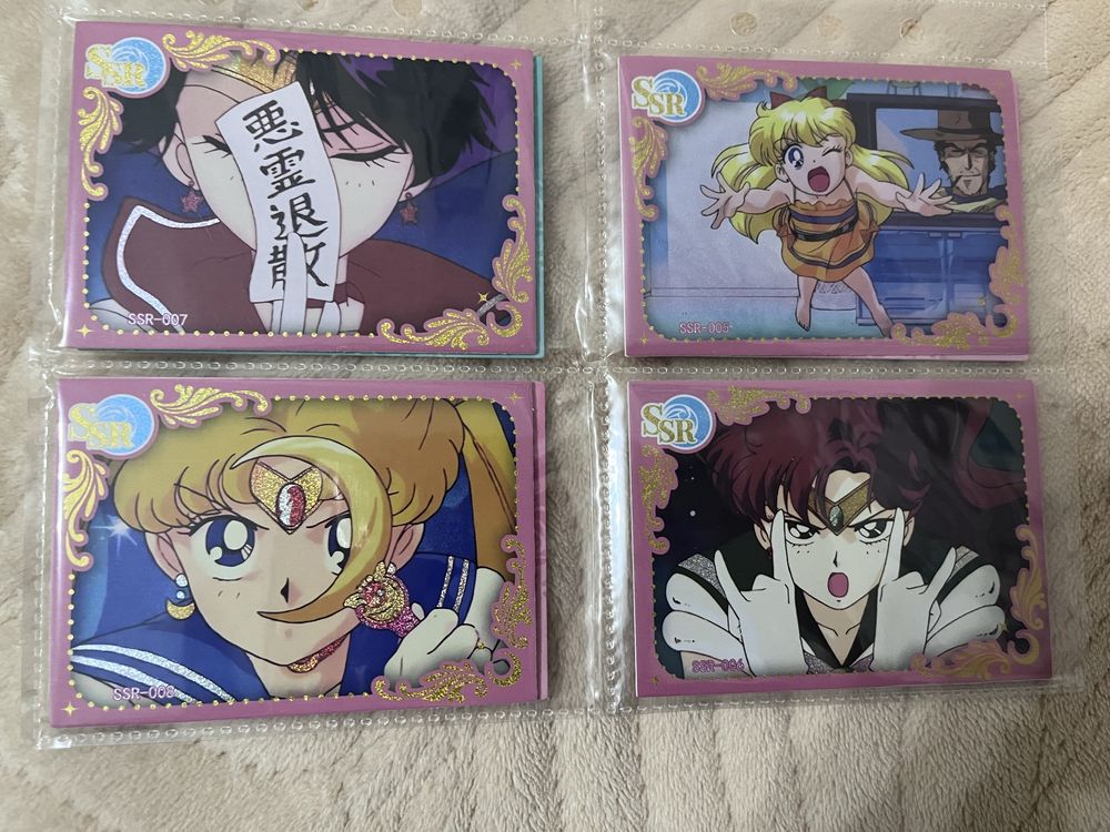 продаю карты ssr сейлор мун, sailor moon