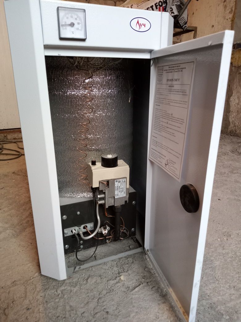 Новый газовый котел