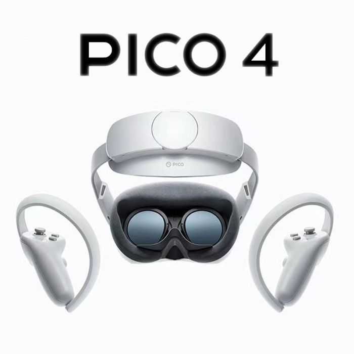 VR очки виртуальной реальности, PICO 4, 8Гб+256 Гб, + игры, белый
