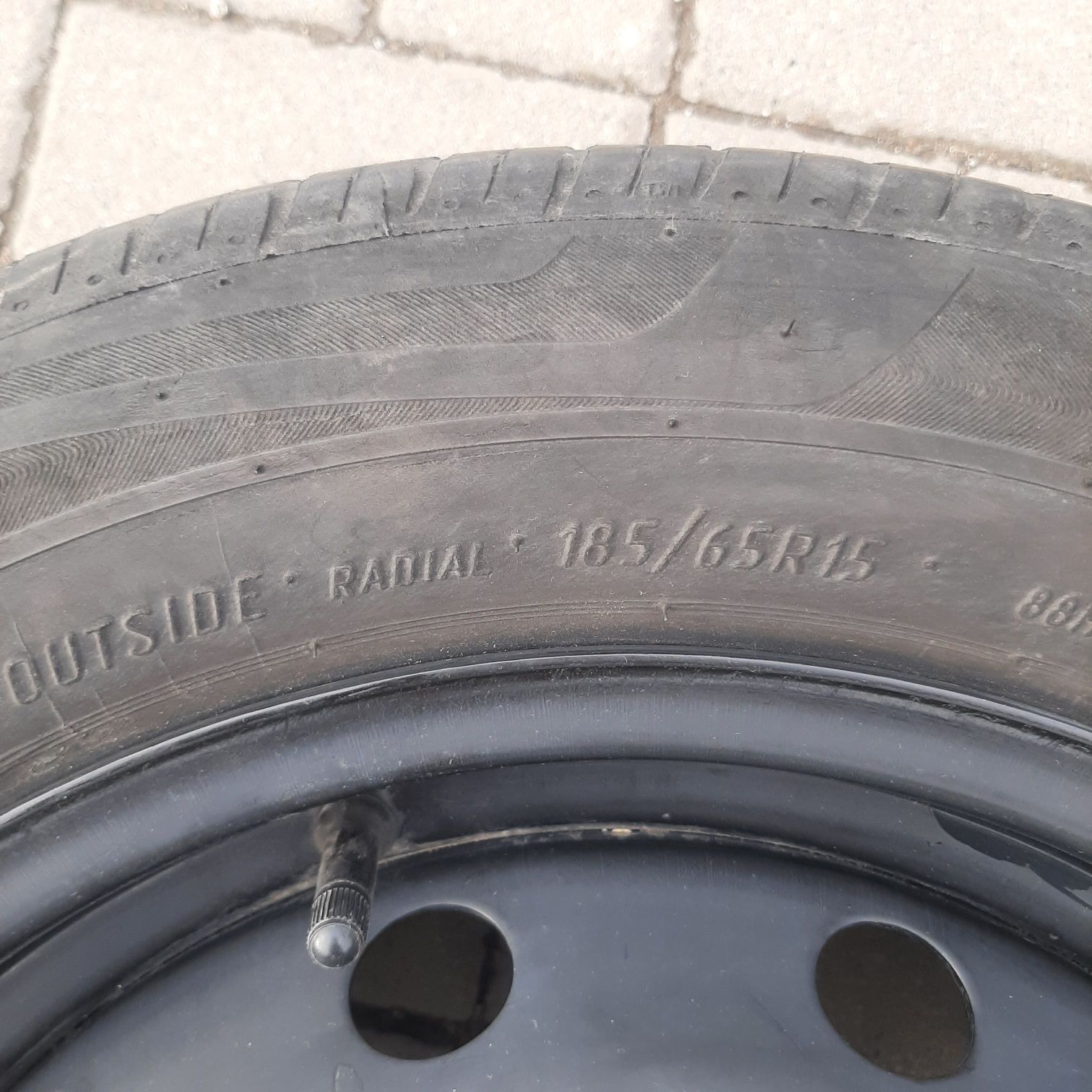 Продам резину с диском r15 одиночка