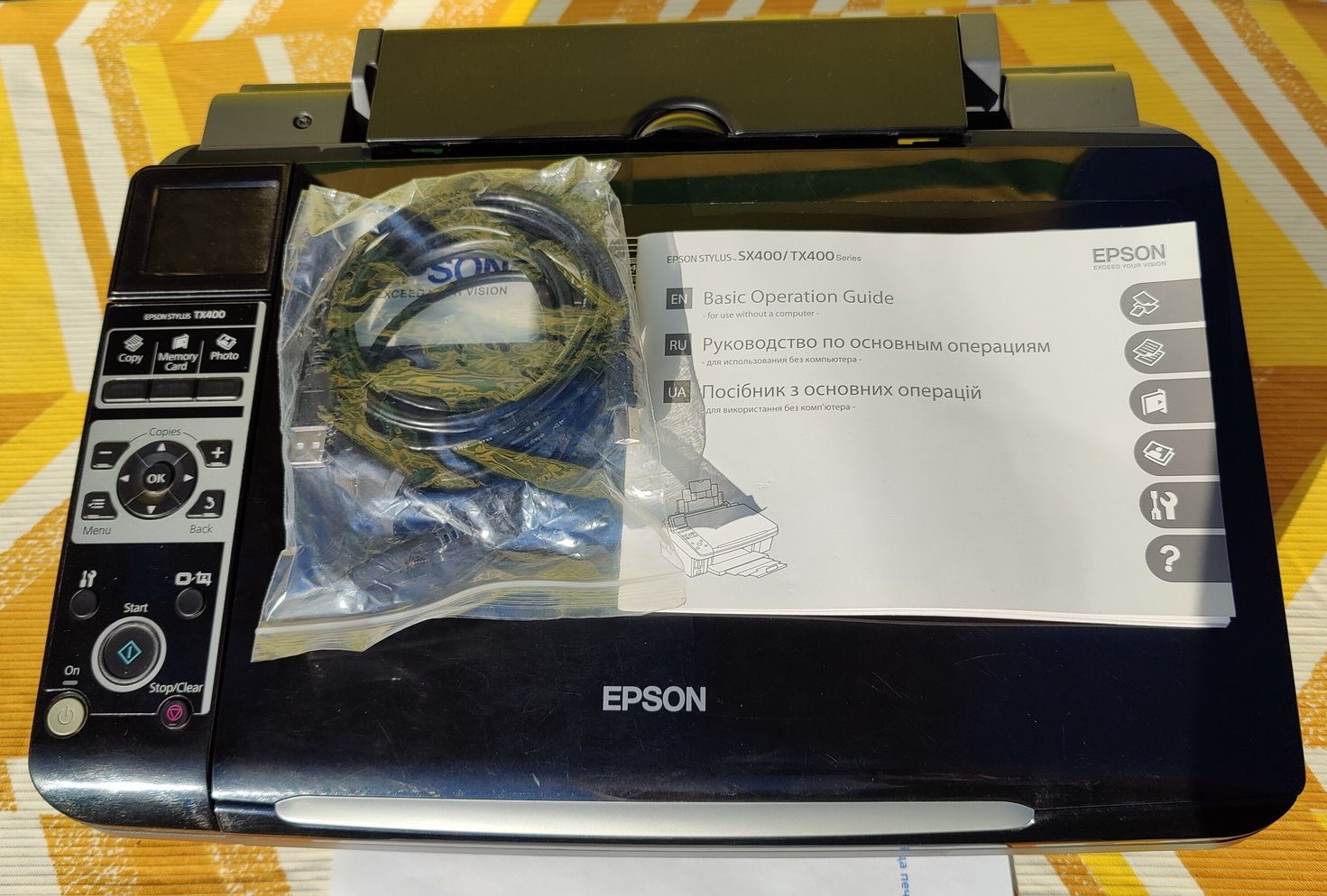 Струйный принтер МФУ Epson Stylus TX400