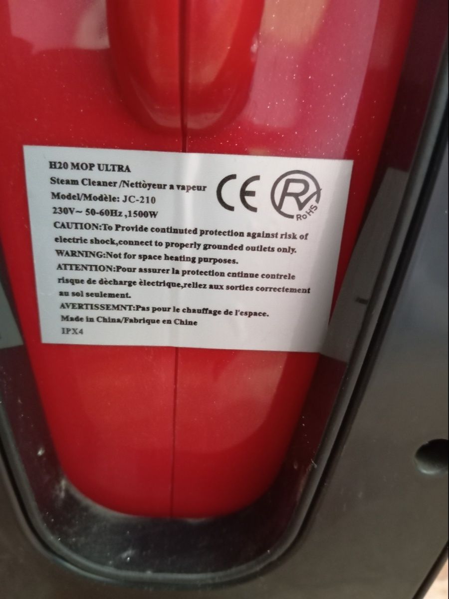Продам паровая швабра H20 MOP ULTRA, б/у