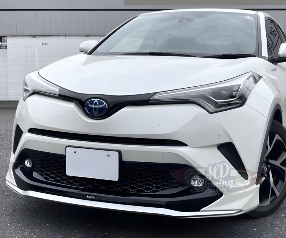 Губа на передний бампер Toyota C-HR