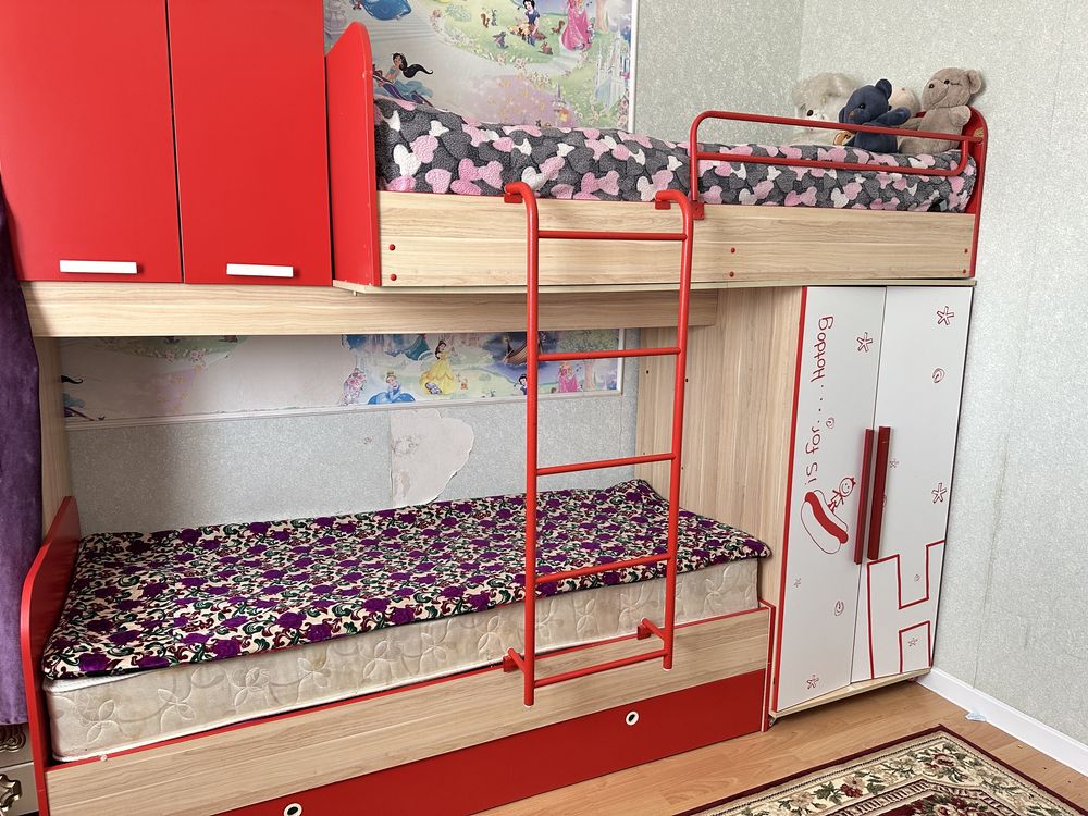 Детский кровать/ двухспальный кровать