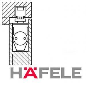 Немецкий  скрытый дверной доводчик  H.A.F.E.L.E