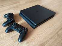 Прошитый PS4 Slim 25 топ игр 1 терабайт, Каспи Рассрочка Каспи RED