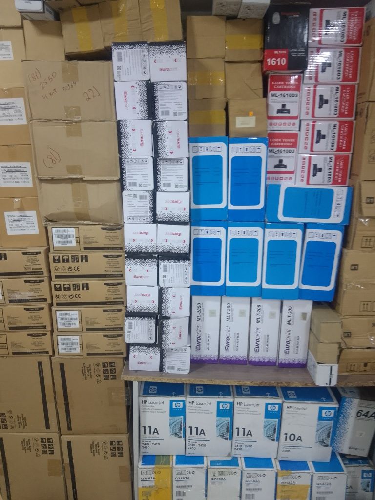 Картриджи для лазерных и струйных принтеров HP, CANON, SAMSUNG, XEROX