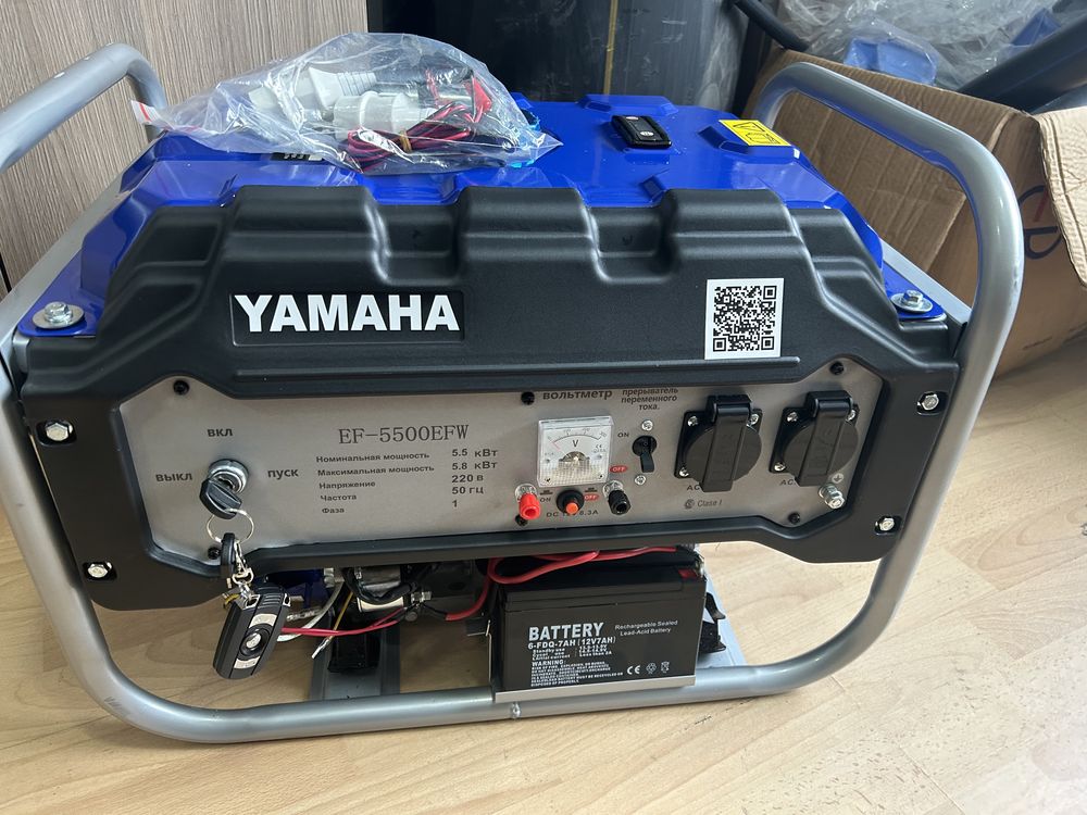 Генератор бензиновый Yamaha EF5500EFW