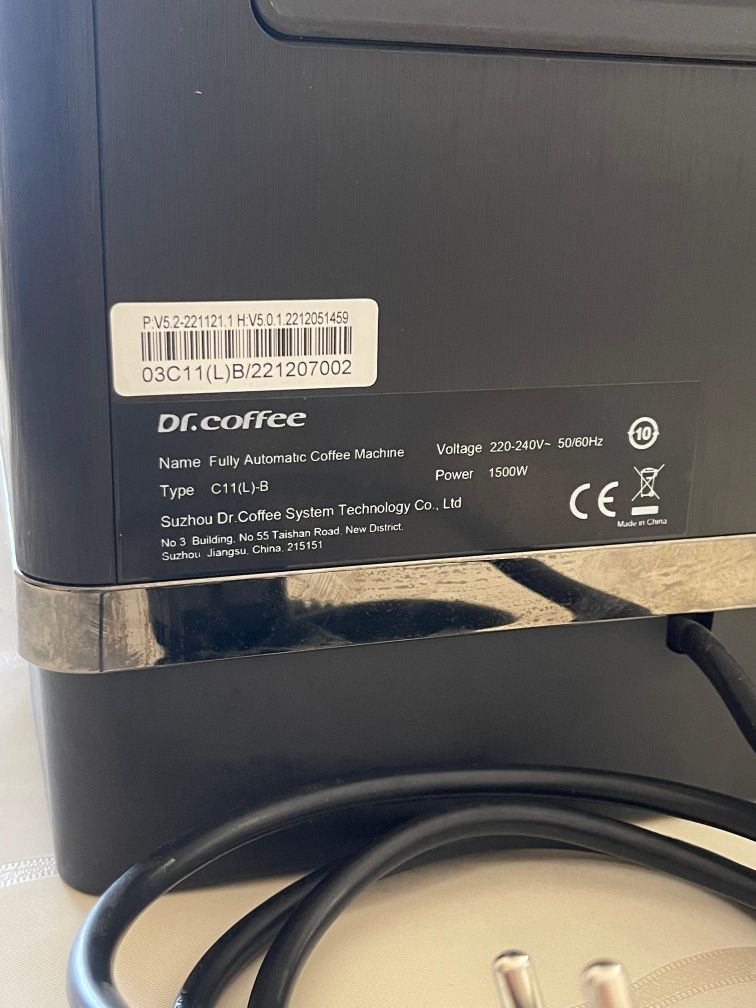 Кофемашина  Dr.Coffee C11L черный
