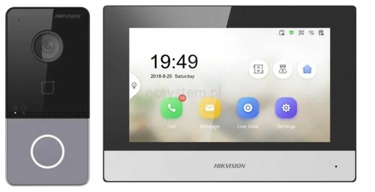 Домофонның толық жиынтығы: құрылғы, орнату және кабель — бәрі бірге!