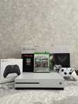 Xbox one s+2 геймпада +3 игры 1 терабайт