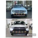 Защита бампера на Renault Duster и Нива Travel