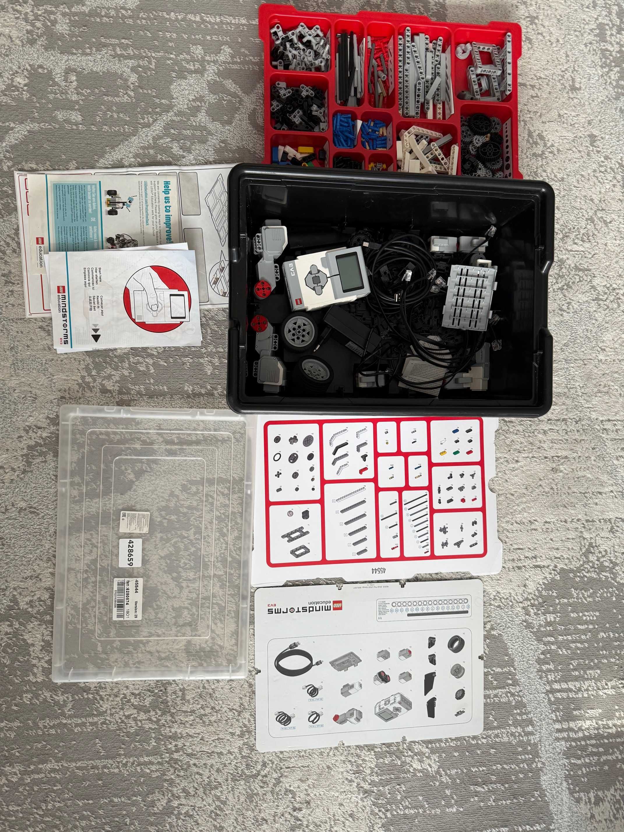 Lego Mindstorms Education EV3 (45544) + адаптер