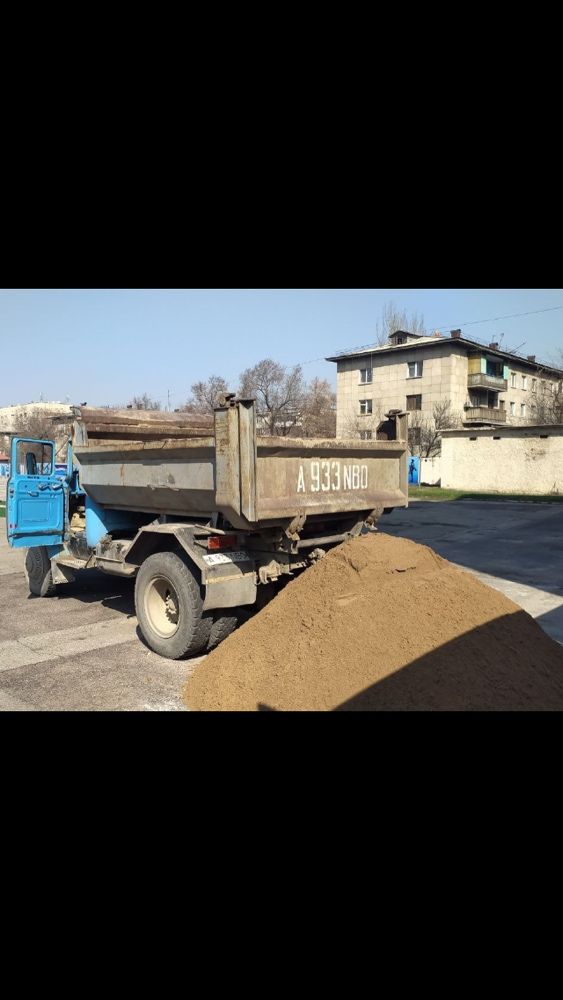 ЗИЛ доставка, Мытый песок, Отсев, Щебень, Сникерс, Вывоз Мусора