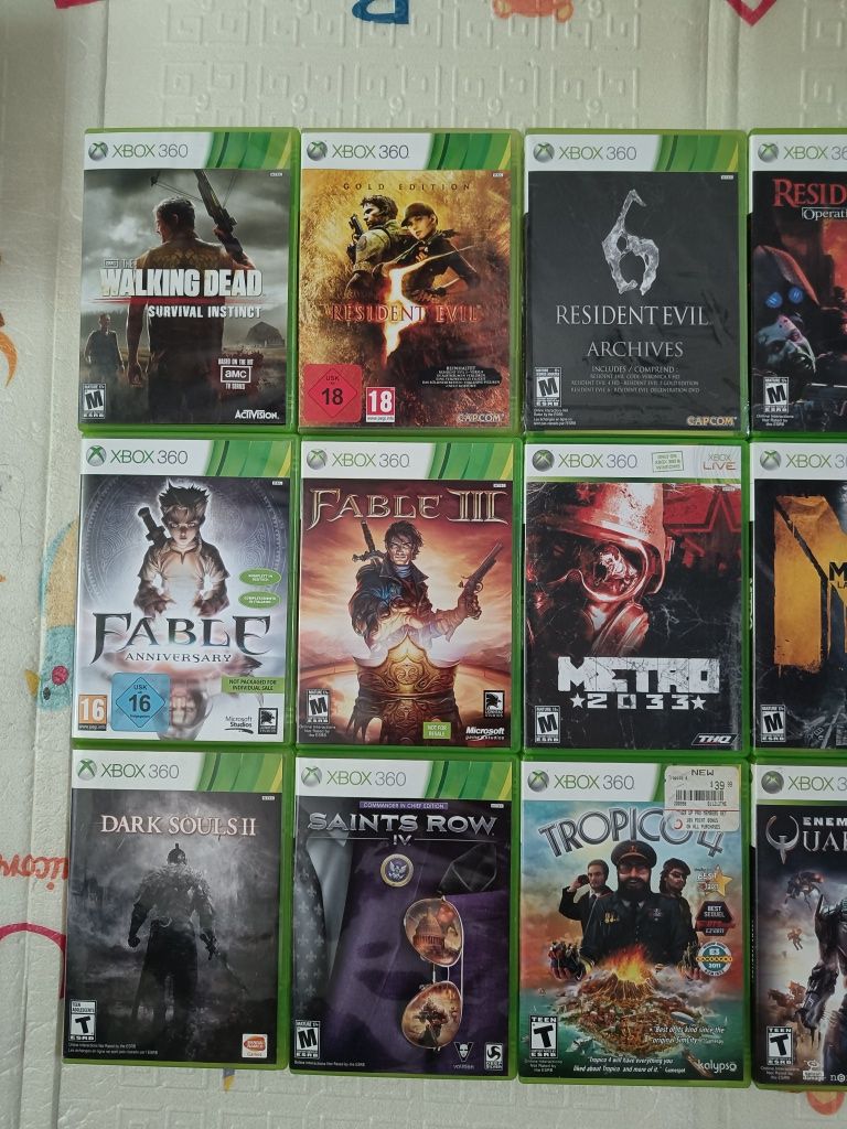 Xbox 360 лицензионные игры/диски