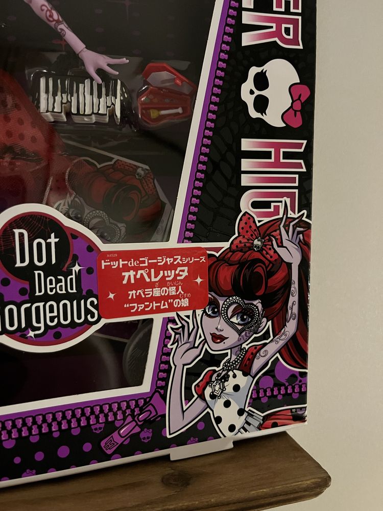 кукла монстер хай монстр monster high оперетта operetta горошек