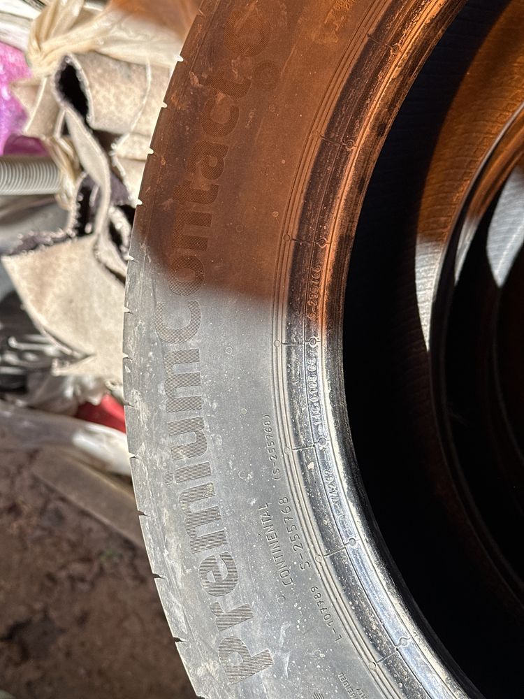 Шины летние continental