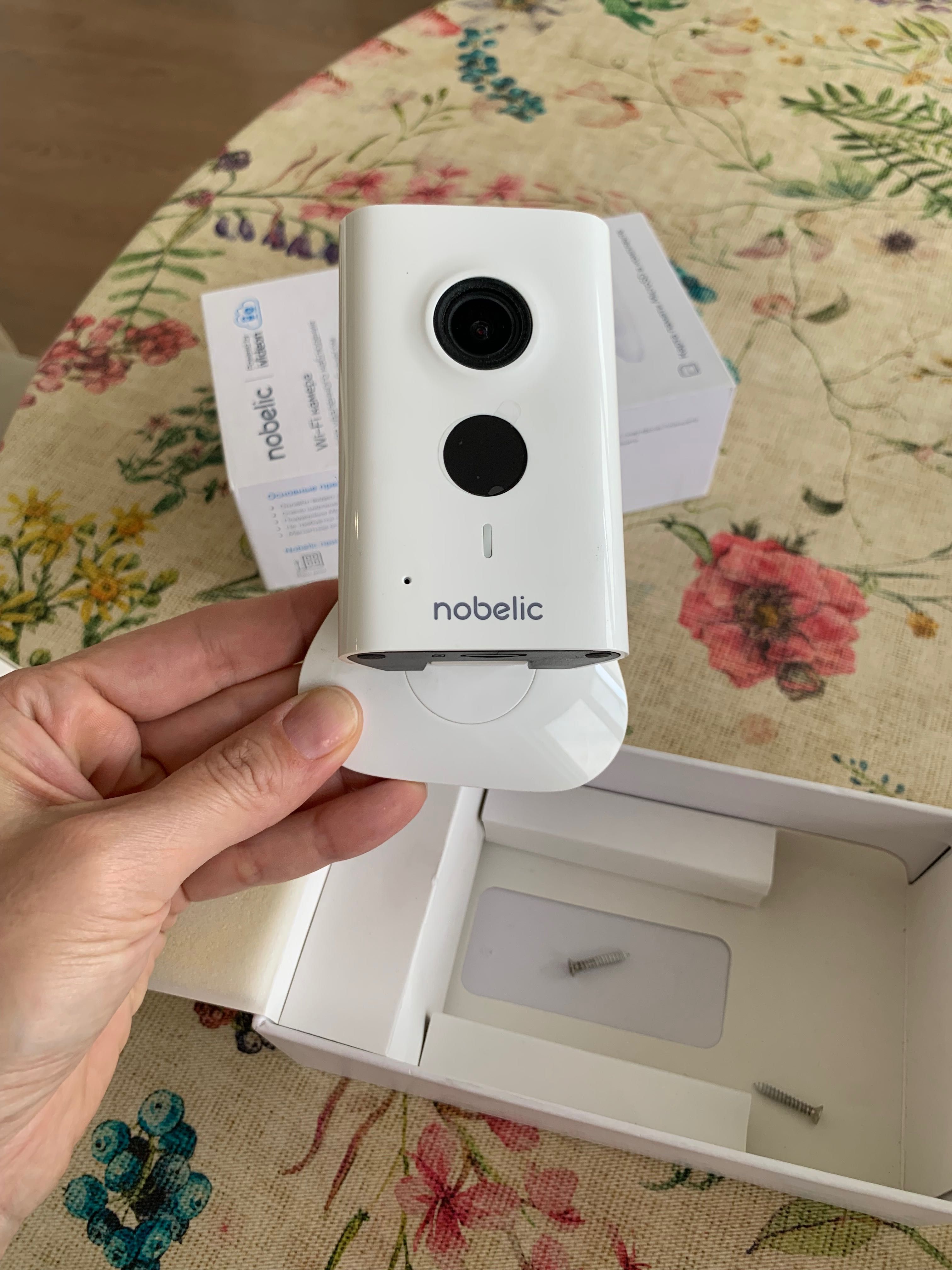 Wi-fi камера для удаленного наблюдения Nobelic