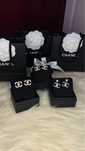 Продам модные серьги под бренд chanel 3000 тг