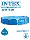 Бассейн каркасный INTEX Metal Frame Set 28212