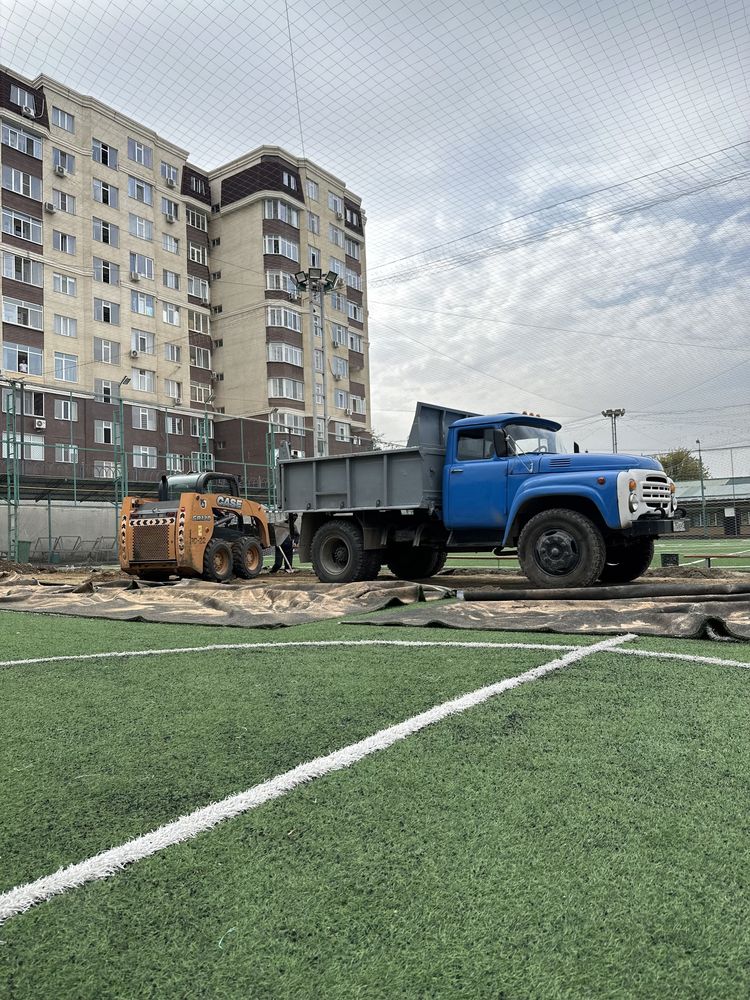 Зил Доставка сыпучих грузов.Отсев Синикерс Щебен Мытый песок
