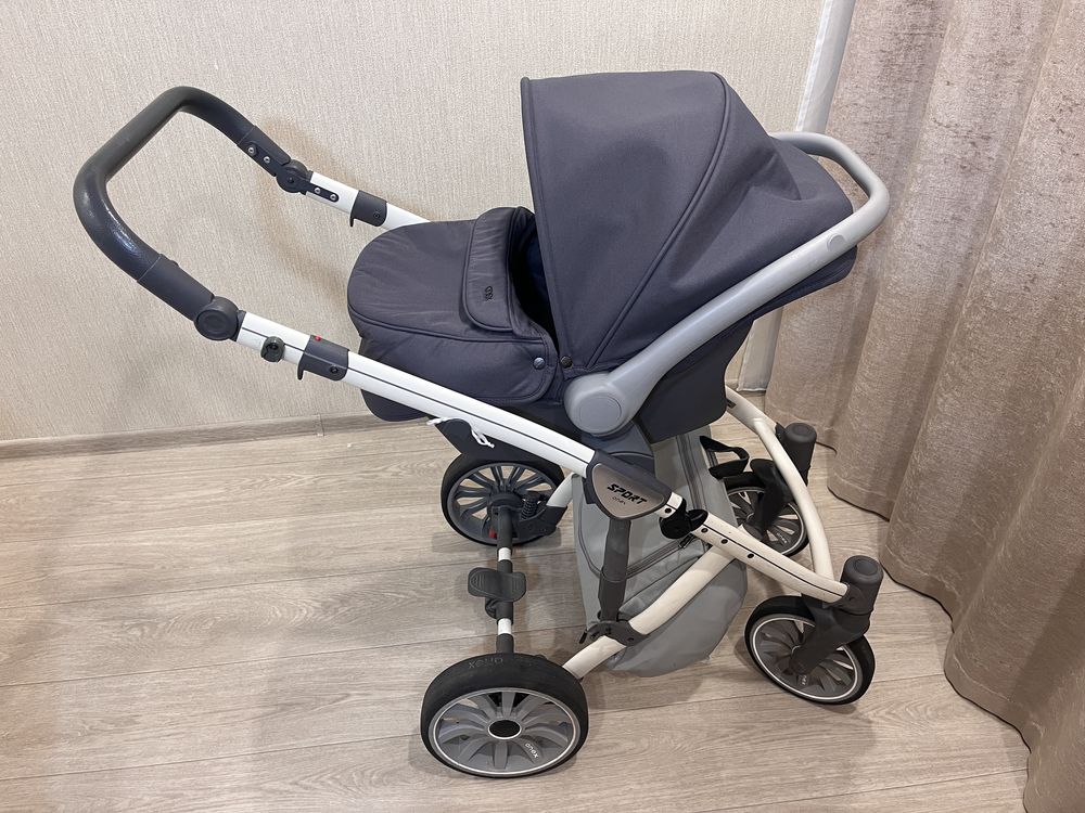 Коляска Anex sport 3 в 1 : люлька, прогулочный блок и автолюлька