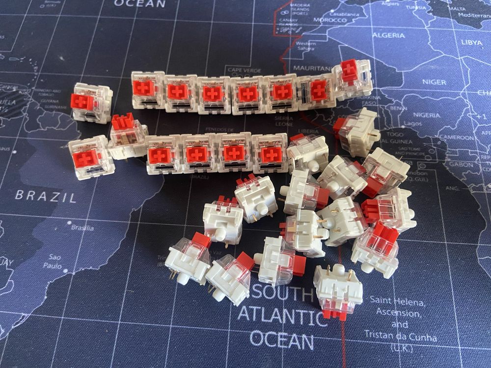 Red switches красные свитчи для клавиатуры