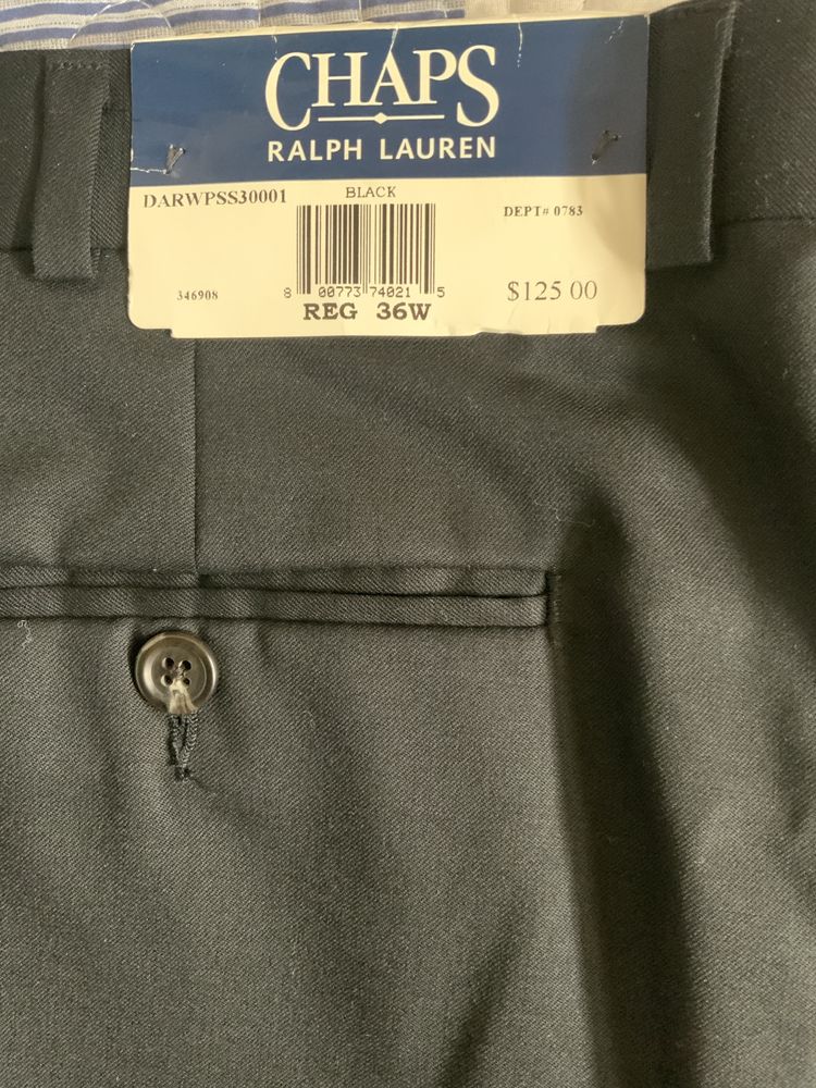 Новые шерстяные брюки Ralph Lauren 36W Regular